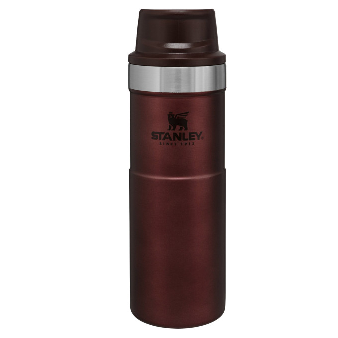 Термокружка Stanley Classic Trigger Action One Hand 2.0, 0,47 л, бордовый