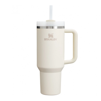 Термокружка Stanley Quencher H2.0 1,18 л с трубочкой, бежевая (10-11913-088)